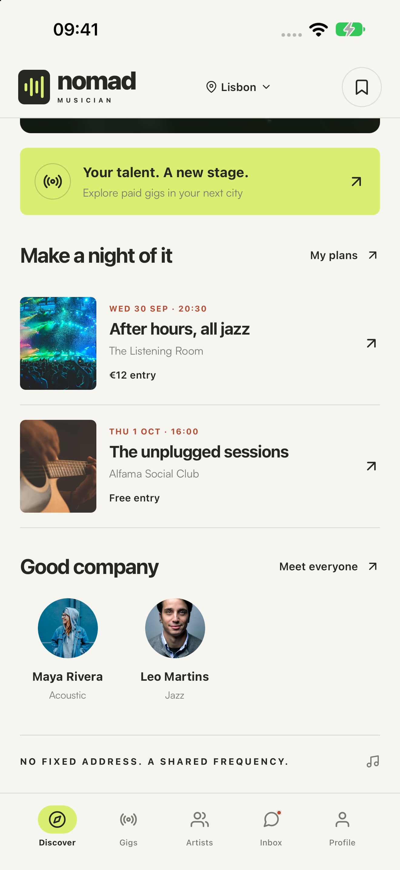 Nomad Musician Mobile screenshot 3
