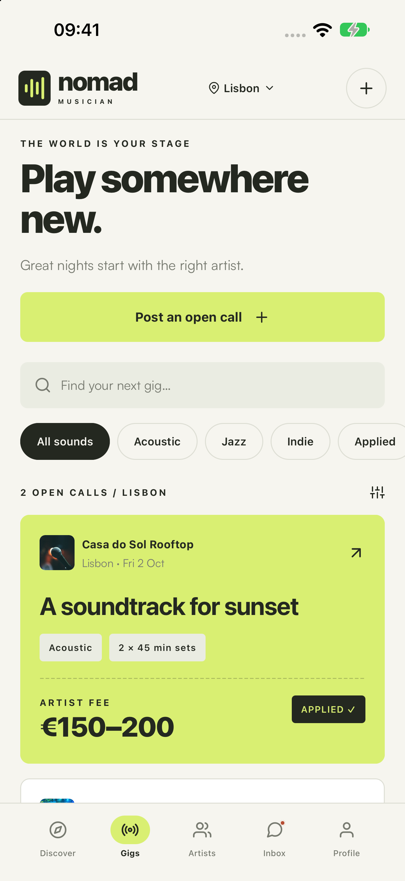 Nomad Musician Mobile screenshot 35