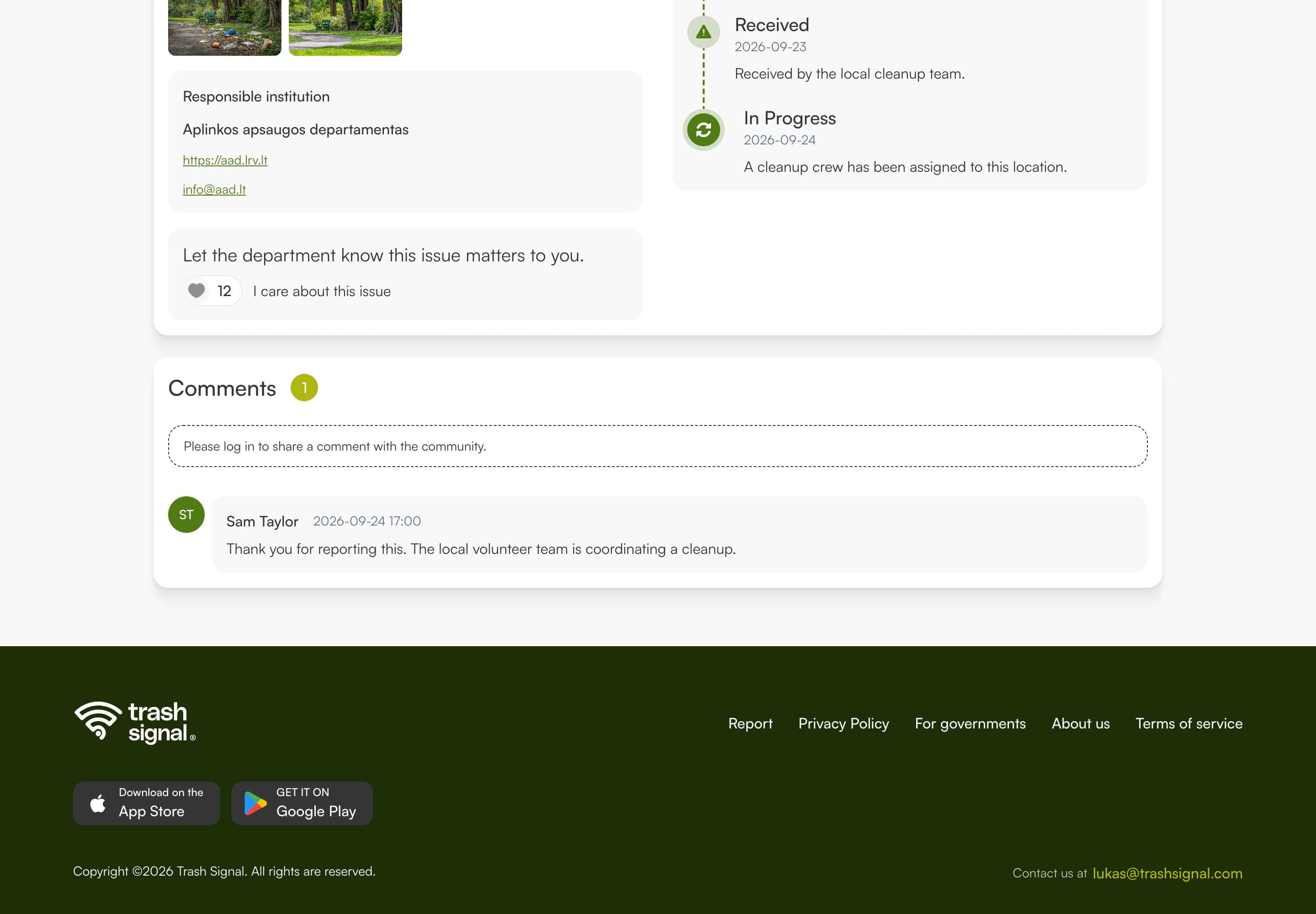 TrashSignal Client screenshot 12