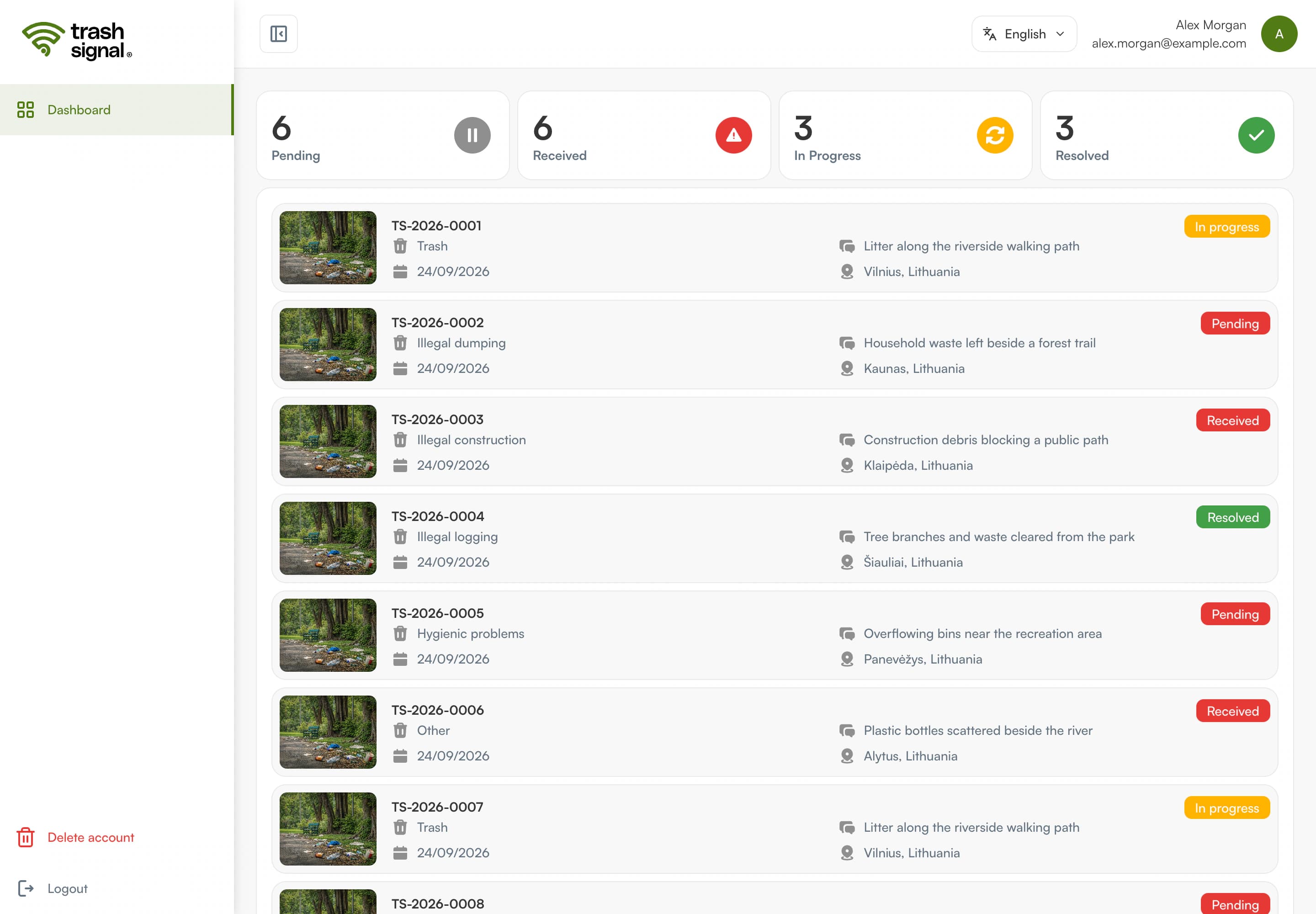 TrashSignal Client screenshot 15