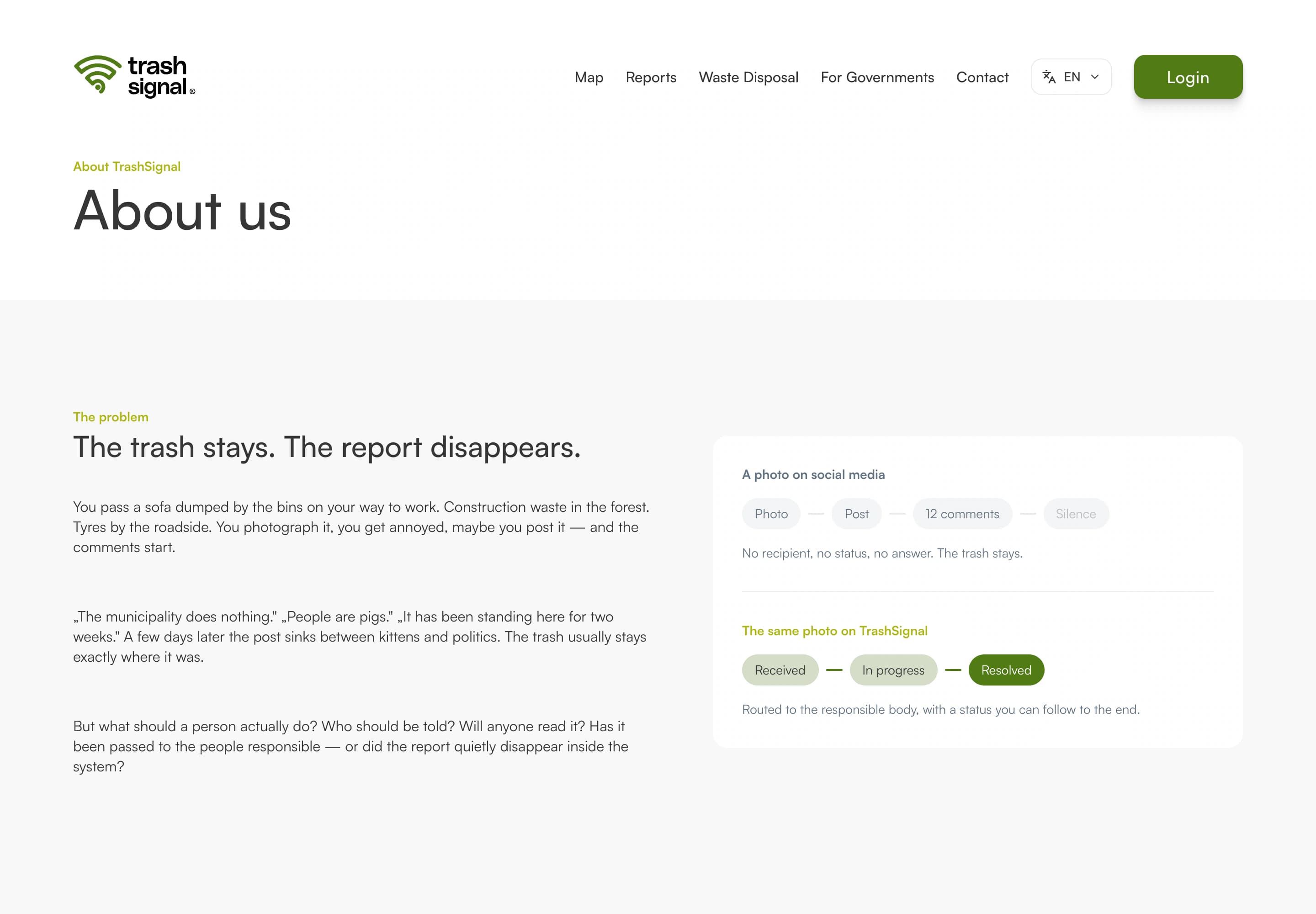 TrashSignal Public Site screenshot 7