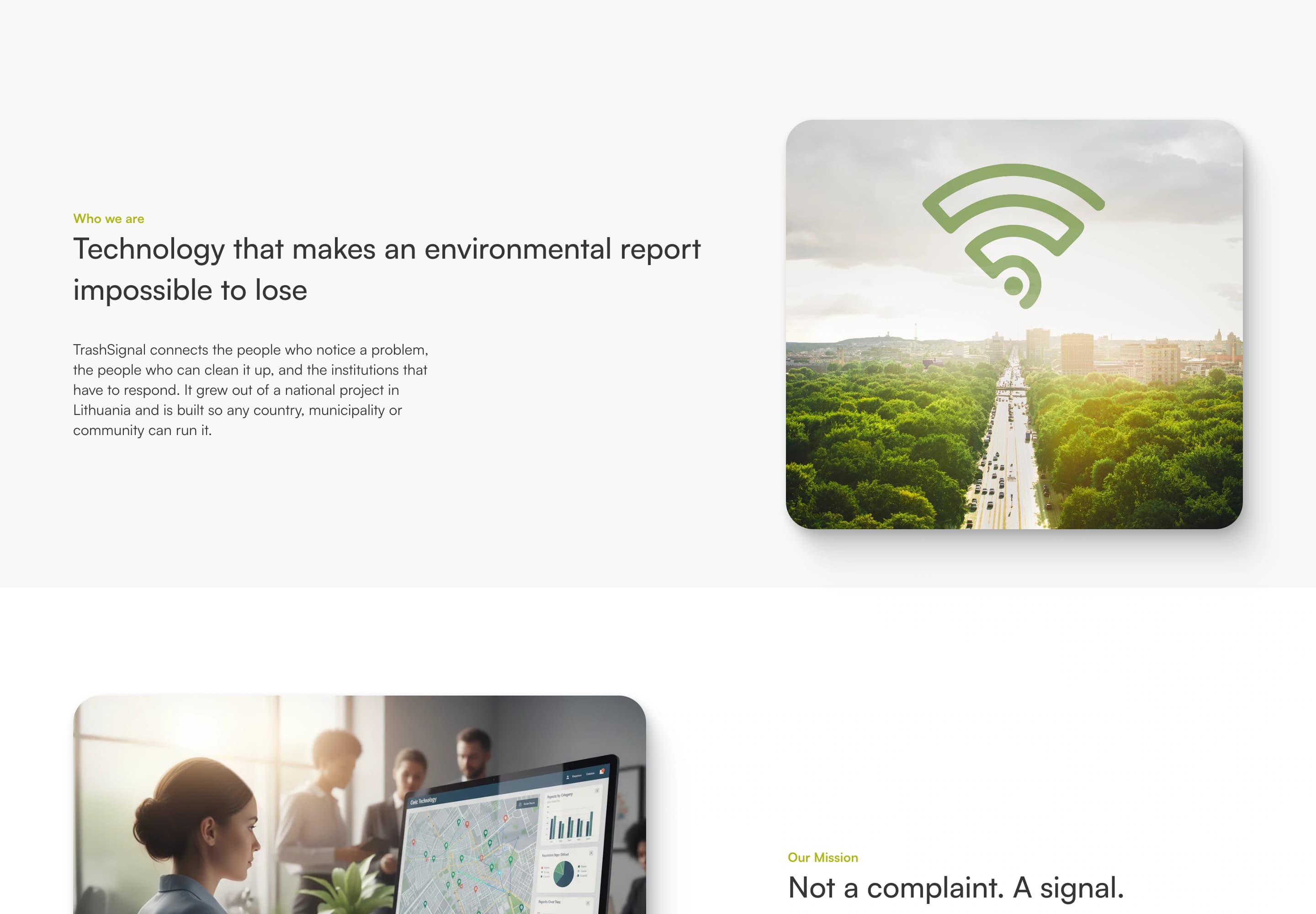 TrashSignal Public Site screenshot 8