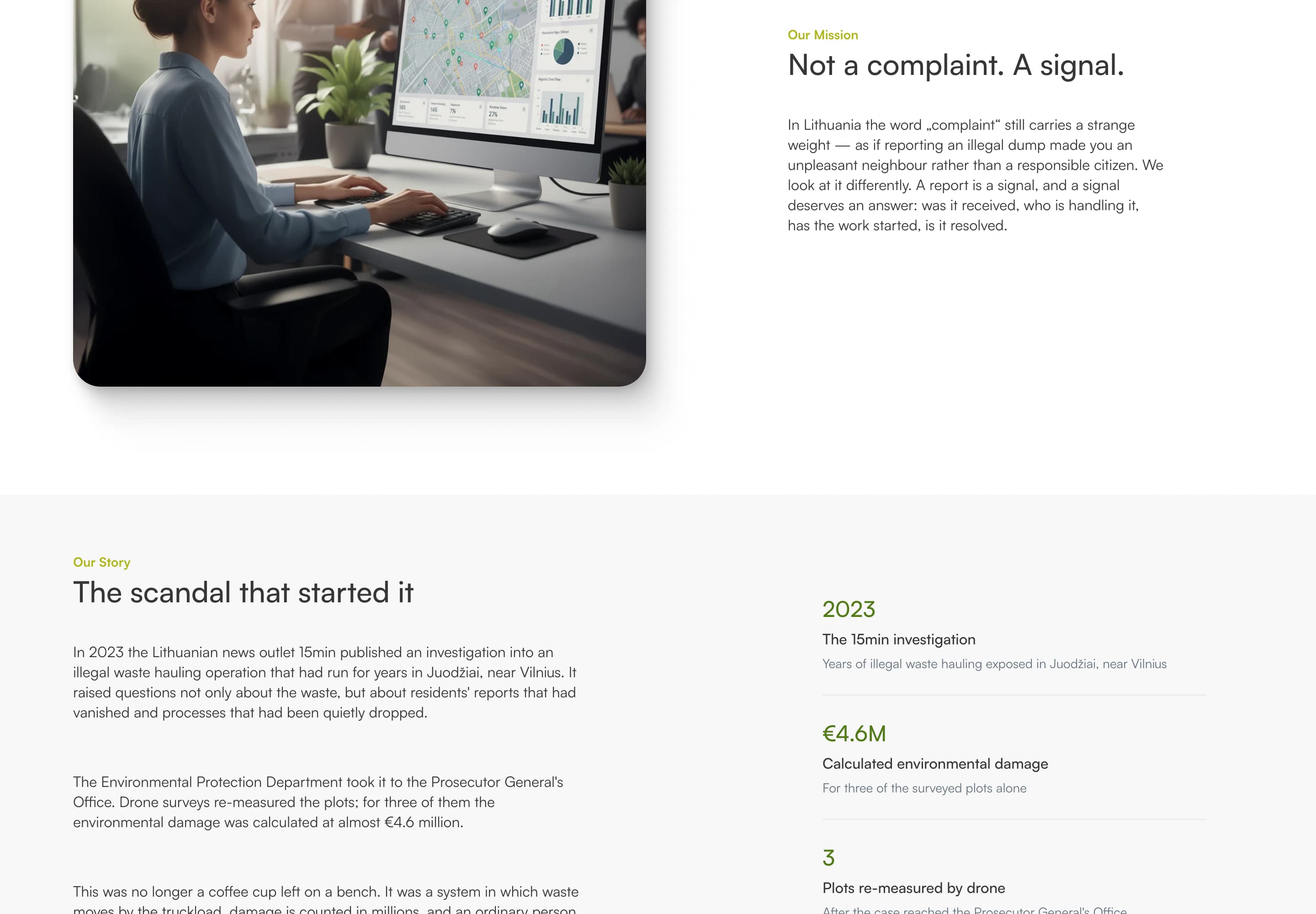 TrashSignal Public Site screenshot 9