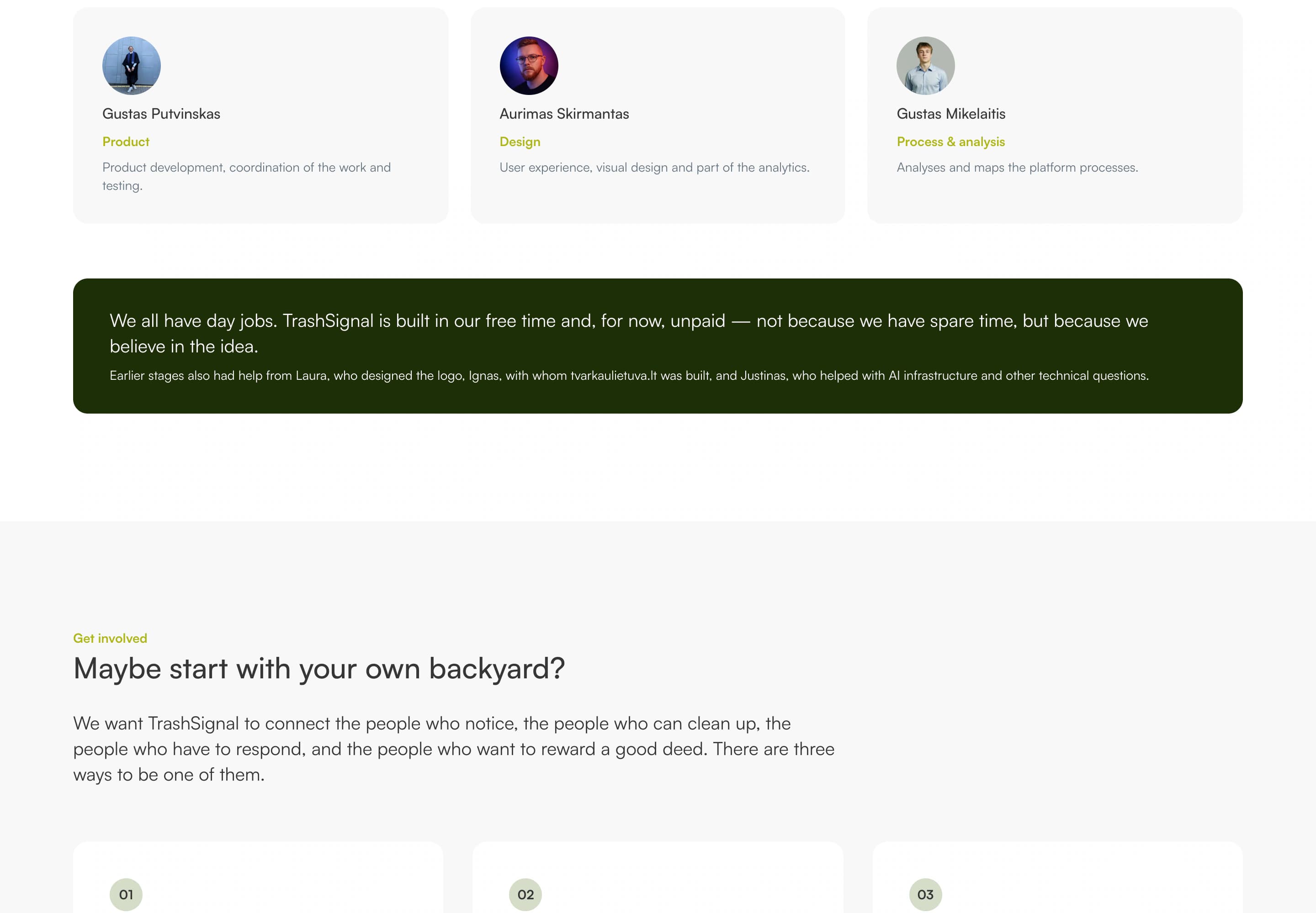 TrashSignal Public Site screenshot 14