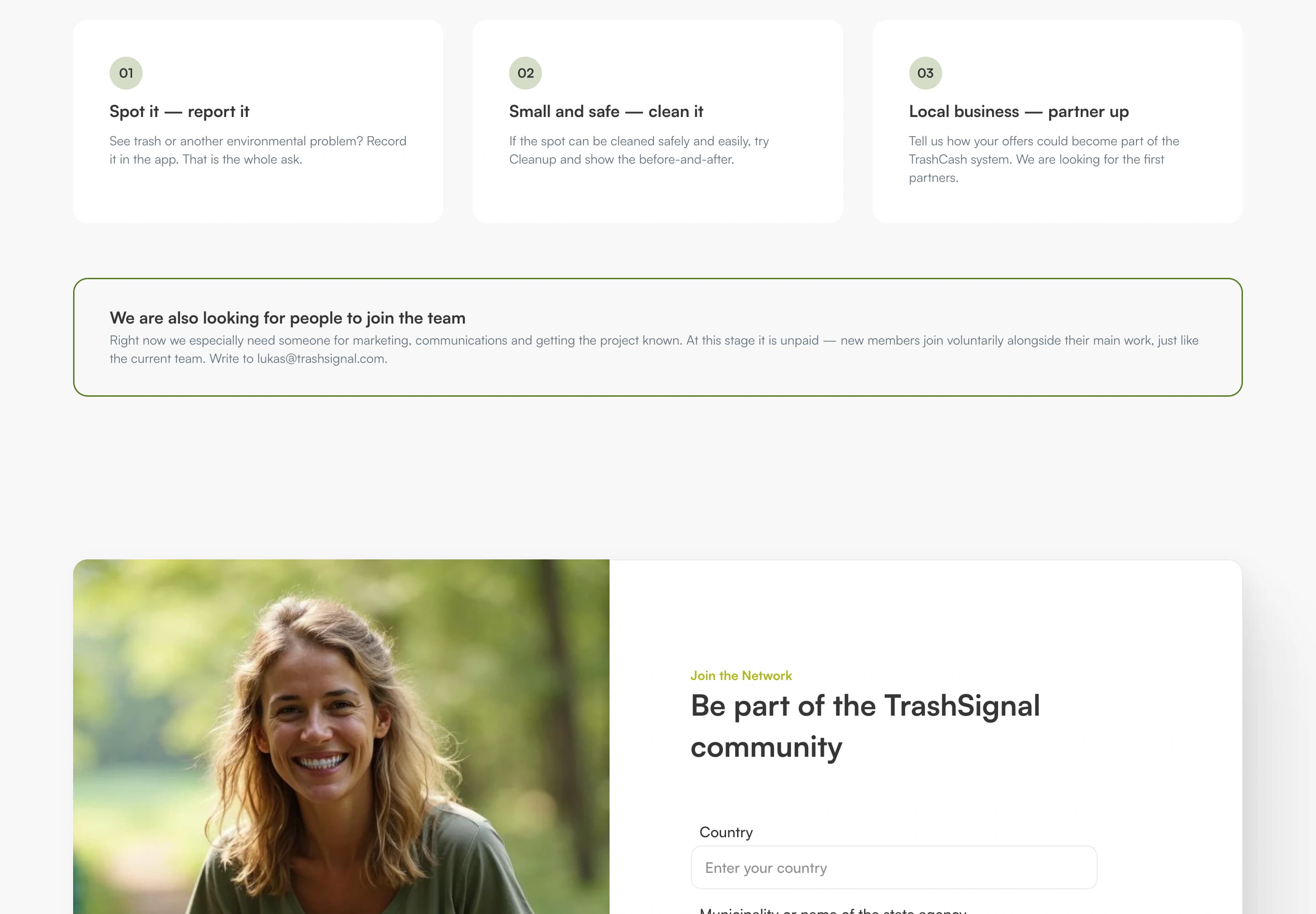 TrashSignal Public Site screenshot 15