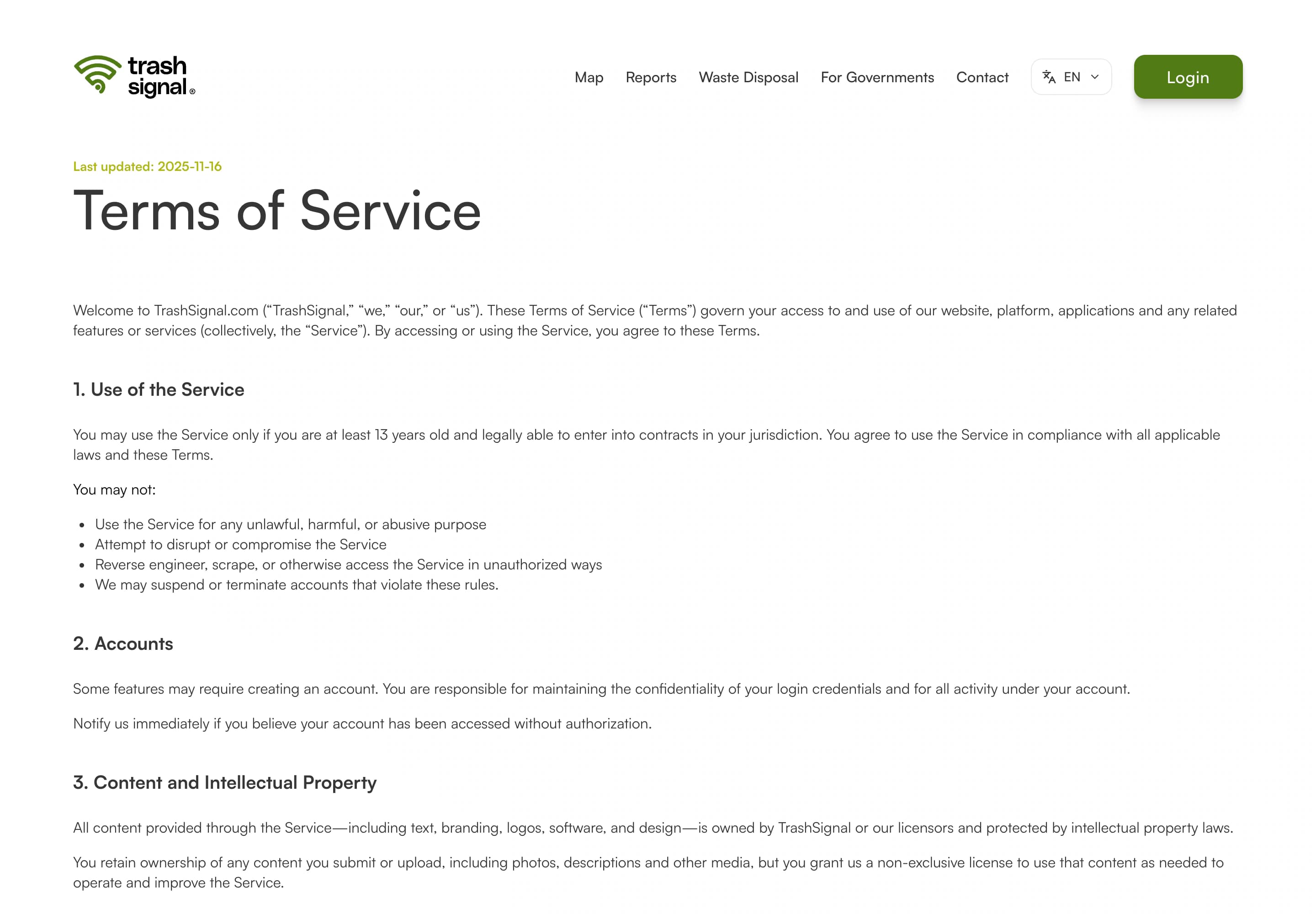 TrashSignal Public Site screenshot 18